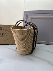 Prada Raffia Tote Handbag 01 Size 25 x 50 x 16 cm - 2