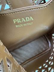 Prada Leather Bucket Bag Brown Size 18 × 17 × 10.5 cm - 6