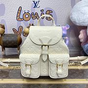 Louis Vuitton M47106 Milk White Backpack Size 20 x 22 x 14 cm - 1