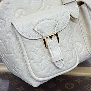 Louis Vuitton M47106 Milk White Backpack Size 20 x 22 x 14 cm - 5