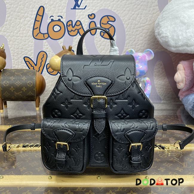 Louis Vuitton M47072 Black Backpack Size 20 x 22 x 14 cm - 1