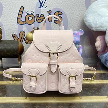 Louis Vuitton M47074 Pink Backpack Size 20 x 22 x 14 cm