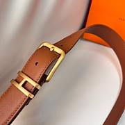 Hermes Belt Black/Brown 3.0 cm - 5