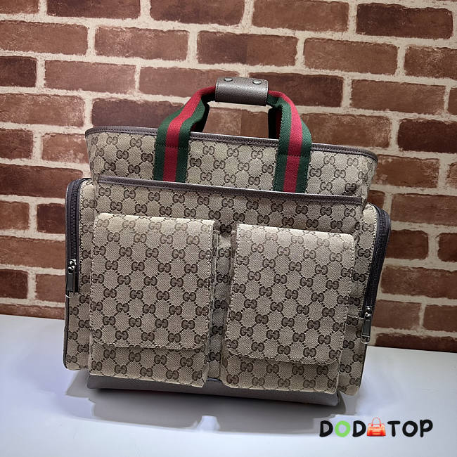 Gucci Original GG Diaper Bag Size 40 x 35 x 20 cm - 1