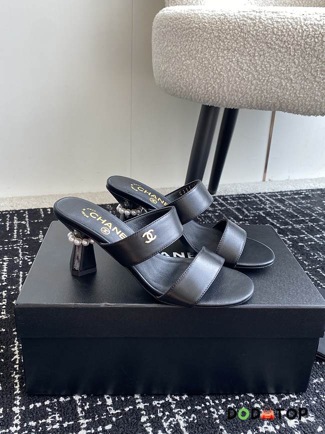 Chanel Flat Black/White - 1