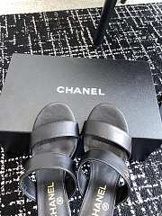 Chanel Flat Black/White - 4