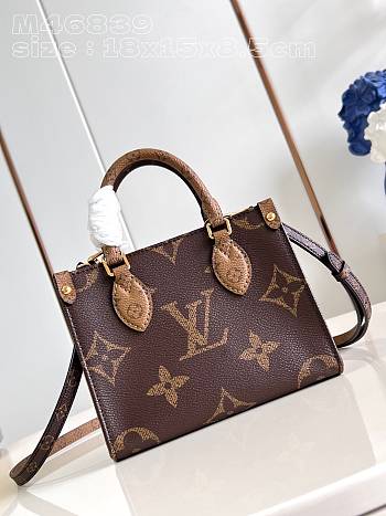 Louis Vuitton Onthego BB Tote Bag M46839 Size 18 x 15 x 8.5 cm