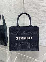 Dior Book Tote Black Small Size 26 x 8 x 22 cm - 1