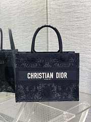 Dior Book Tote Black Medium Size 36 x 18 x 28 cm - 1