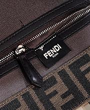 Fendi Brown Fabric Shopping Bag Size 42 x 18 x 36.5 cm - 5