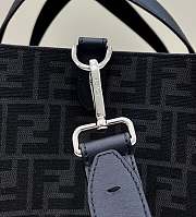 Fendi Black Fabric Shopping Bag Size 42 x 18 x 36.5 cm - 3