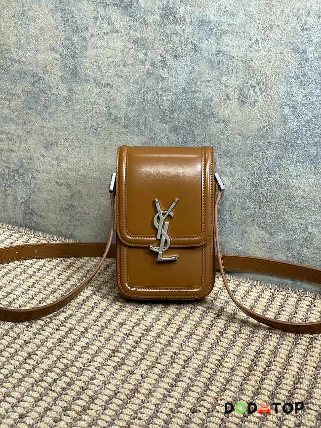 YSL Solferino Mini Bag In Smooth Leather Size 18 x 11 x 5 cm - 1