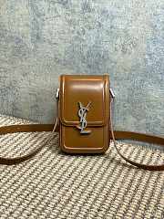 YSL Solferino Mini Bag In Smooth Leather Size 18 x 11 x 5 cm - 1