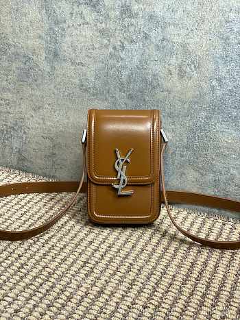 YSL Solferino Mini Bag In Smooth Leather Size 18 x 11 x 5 cm