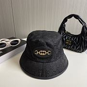 Gucci Black/Brown Hat - 1