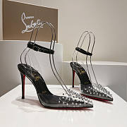 Christian Louboutin Ankle Strap Sandal Black - 1