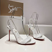 Christian Louboutin Ankle Strap Sandal White - 1