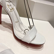 Christian Louboutin Ankle Strap Sandal White - 6