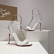 Christian Louboutin Ankle Strap Sandal White - 3