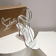 Christian Louboutin Ankle Strap Sandal White - 2