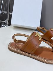 Celine Brown Sandals - 4