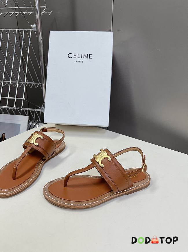 Celine Brown Sandals - 1