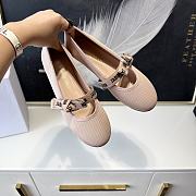 Dior Mary Jane Ballet Pink Shoes - 1