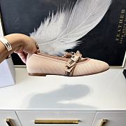 Dior Mary Jane Ballet Pink Shoes - 4