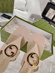 Gucci Blondie Slippers Pink - 5