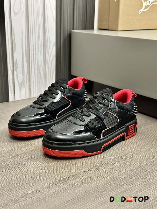 Christian Louboutin Men's Trainers Black/Red - 1