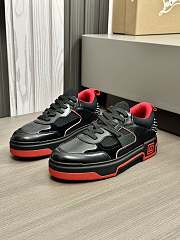 Christian Louboutin Men's Trainers Black/Red - 1