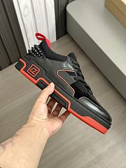 Christian Louboutin Men's Trainers Black/Red - 6