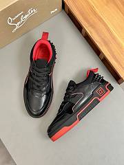 Christian Louboutin Men's Trainers Black/Red - 2