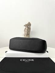 Celine Medium Polly Bag in Supple Calfskin Black Size 33 × 19 × 9 cm - 2