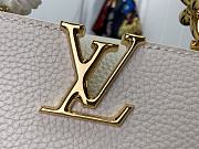 Louis Vuitton Capucines Mini Handbag M48865 White Size 21 x 14 x 8 cm - 4