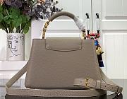 Louis Vuitton Capucines Small Handbag M48865 Grey Size 27 x 18 x 9 cm - 5