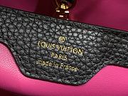 Louis Vuitton Capucines Small Handbag M48865 Black Size 27 x 18 x 9 cm - 3