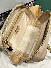 Prada Re-Edition 1978 Small Two-Handle Bag Beige Size 25 x 14.5 x 7.5 cm - 3