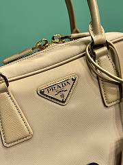 Prada Re-Edition 1978 Small Two-Handle Bag Beige Size 25 x 14.5 x 7.5 cm - 5