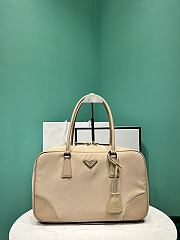 Prada Re-Edition 1978 Large Two-Handle Bag Beige Size 35 x 21.5 x 10 cm - 1