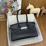 Hermes Birkin Shoulder Swift Leather Black Size 29 cm - 1