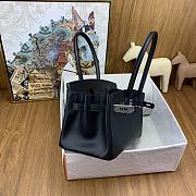 Hermes Birkin Shoulder Swift Leather Black Size 29 cm - 2