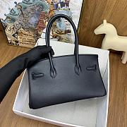 Hermes Birkin Shoulder Swift Leather Black Size 29 cm - 3