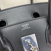 Hermes Birkin Shoulder Swift Leather Black Size 29 cm - 4