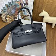 Hermes Birkin Shoulder Swift Leather Black Size 29 cm - 5