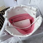 Chanel 22bag Tote Pink Bag Size 35 x 37 x 7 cm - 4