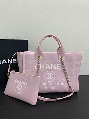 Chanel Beach Bag Pink Size 33 cm - 1