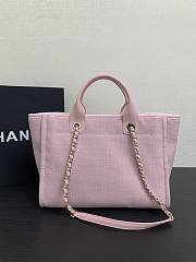 Chanel Beach Bag Pink Size 33 cm - 5