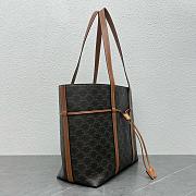 Celine Triomphe Brown Tote Bag Size 45 x 34 x 30 cm - 6