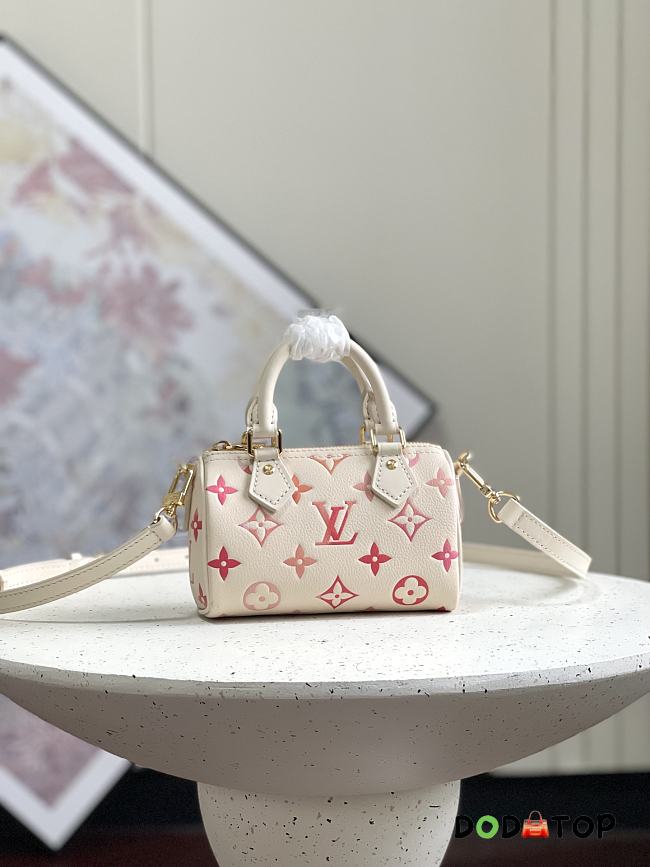 Louis Vuitton Nano Speedy M81625 Size 16 x 10 x 7.5 cm - 1